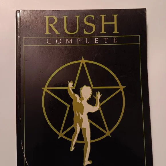 Original 1983 Rush Complete Songbook VF1060 Core Music Rare Vintage Warner Bros - Picture 2 of 10